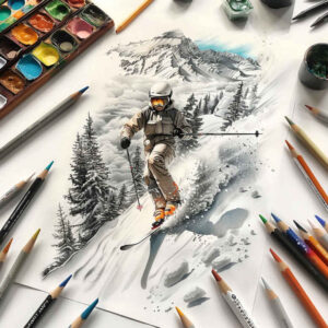 tactics – tattoo design ideas free ai generated – surrealism-psychological-depth – for-outer-arm – Gallery: sport-inkby-ai