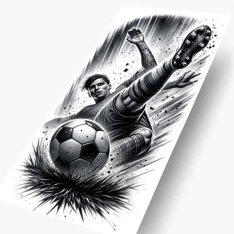 sport tattoo design ideas micro design active life embodying strength