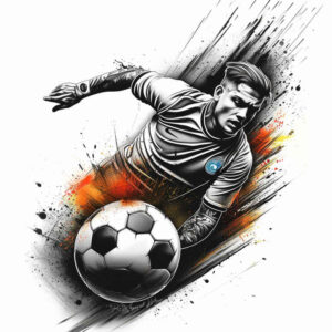 sport tattoo design ideas small detail athletic shows courage