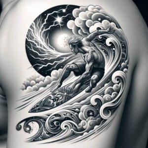 sport tattoo design ideas clean lines competitive vibe shows endurance