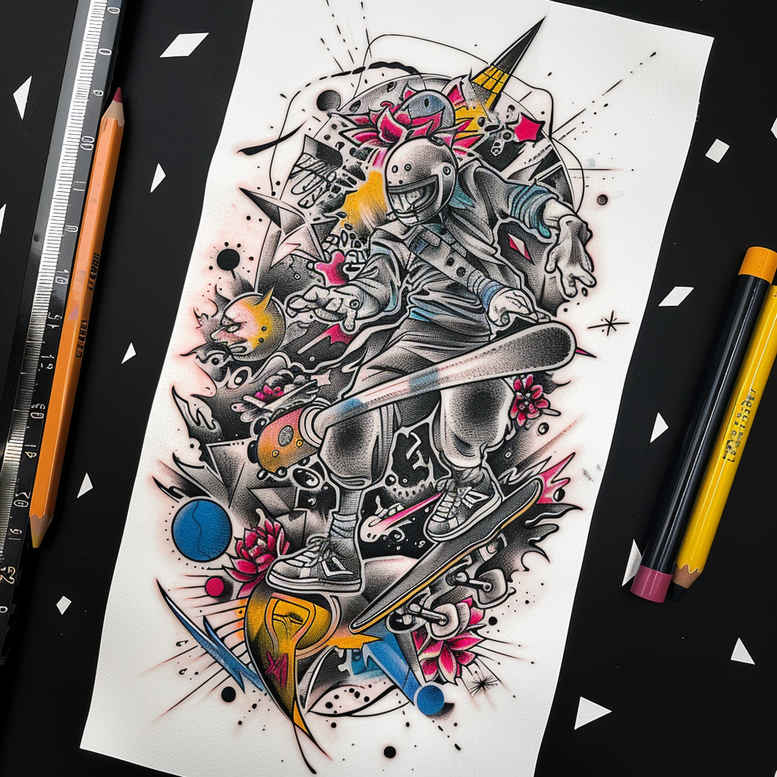 sport tattoo design ideas discreet ink speed lines meaning strength