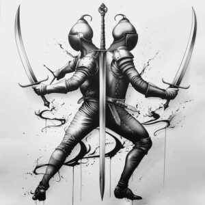 technique – tattoo design ideas free ai generated – realism-true-rendering – for-elbow – Gallery: sport-inkby-ai