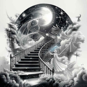 stairs tattoo design ideas crisp depth illusion for heel