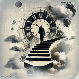 stairs tattoo design ideas vibrant palette levels shows perseverance