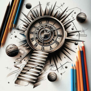 stairs tattoo design ideas realistic movement structured rise represents determination