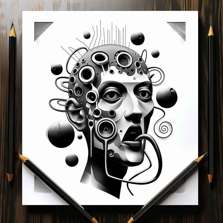 3d-effect-figure-tattoo – tattoo design ideas free ai generated – poison – for-fingers – Gallery: surrealistic-characters-inkby-ai