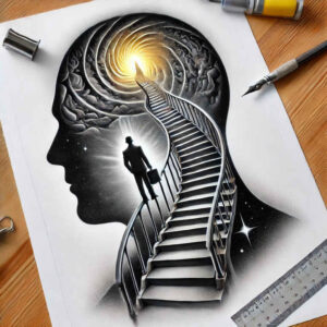 surrealistic-characters tattoo design ideas Realism ultra detailed dream dweller symbolising determination