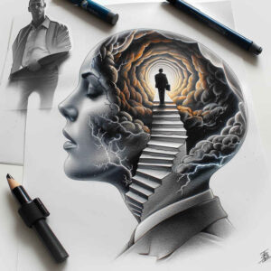 surrealistic-characters tattoo design ideas classic motifs dream human embodying perseverance