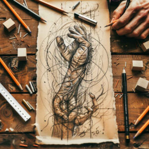 surrealistic-characters tattoo design ideas Surrealism ethereal dream human for back