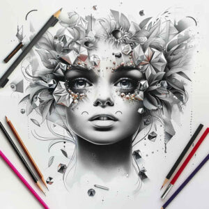 surrealistic-characters tattoo design ideas Surrealism fluid forms dream human meaning perseverance