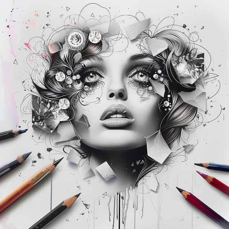 surrealistic-characters tattoo design ideas Surrealism metamorphosis dream persona stands for strength