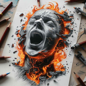 surrealistic-characters tattoo design ideas Surrealism symbolic motifs hybrid soul symbol of perseverance