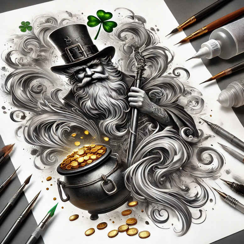 surrealistic-characters tattoo design ideas classic motifs unreal soul for foot