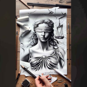 ethics-motif-tattoo-for-men – tattoo design ideas free ai generated – realism-emotional-realism – for-wrist – Gallery: themis-inkby-ai