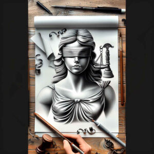 justice-goddess-tattoo – tattoo design ideas free ai generated – neotraditional-vivid-gradients – for-hip – Gallery: themis-inkby-ai