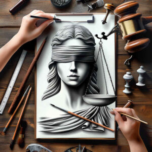 shaded-themis-tattoo – tattoo design ideas free ai generated – realism-studio-quality – for-shoulder-blade – Gallery: themis-inkby-ai