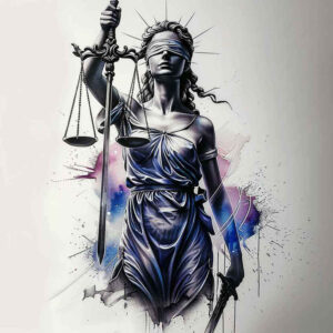 themis tattoo design ideas esoteric symbolism ancient law embodying perseverance