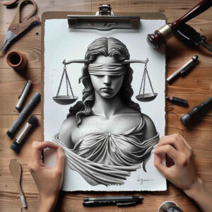 themis tattoo design ideas low-key balance symbol shows determination