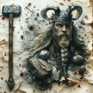 war-god-tattoo-neotraditional-classic-composition-for-palm – tattoo design ideas free ai generated – Gallery: thor-inkby-ai