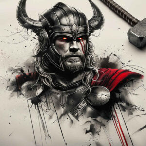 nature-motif-tattoo-surrealism-timeless-for-lower-back – tattoo design ideas free ai generated – Gallery: thor-inkby-ai
