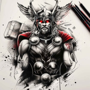 power-symbol-tattoo-realism-precise-gradient-for-wrist – tattoo design ideas free ai generated – Gallery: thor-inkby-ai
