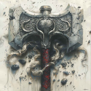 thor tattoo design ideas Realism high-resolution tattoo hammer tattoo for lower back