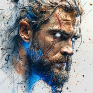 thor tattoo design ideas Surrealism dreamscape myth warrior meaning determination
