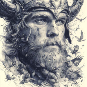 thor tattoo design ideas drawing sky fury shows strength