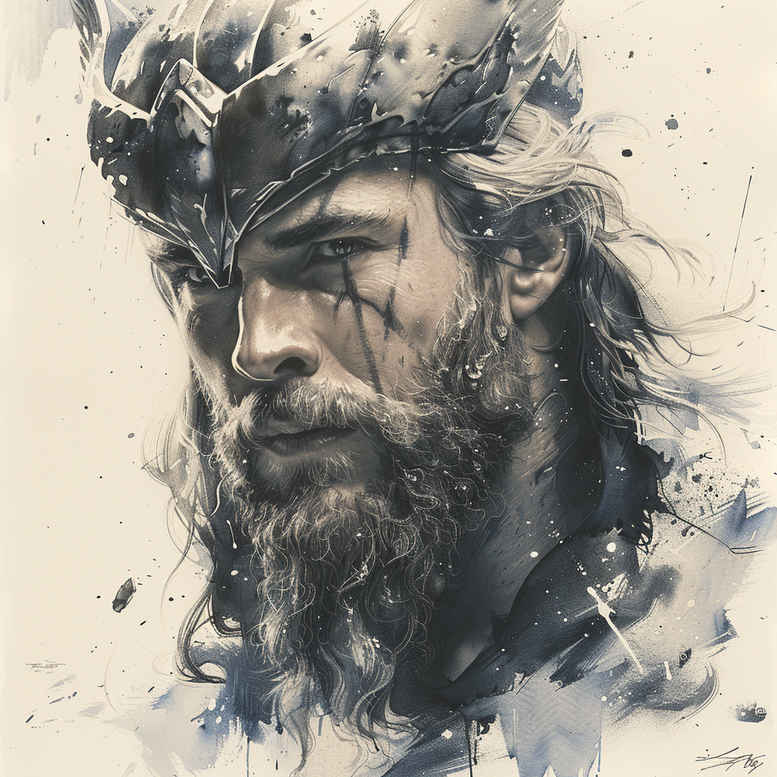 thor tattoo design ideas macro storm symbol for shin