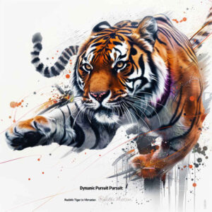 abstract-tiger – tattoo design ideas free ai generated – neotraditional-fine-detail – for-triceps – Gallery: tigers-inkby-ai