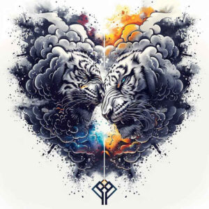 for-women – tattoo design ideas free ai generated – neotraditional-classic-motifs – for-foot – Gallery: tigers-inkby-ai
