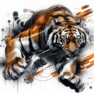 tigers tattoo design ideas Realism crisp detail apex predator for temple