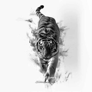 tigers tattoo design ideas dream motifs claw force symbolising perseverance