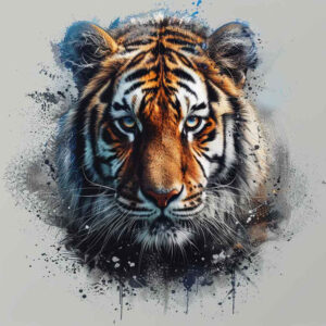 tigers tattoo design ideas textured fills elegant killer for palm