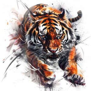 tigers tattoo design ideas surreal elegant killer for upper arm