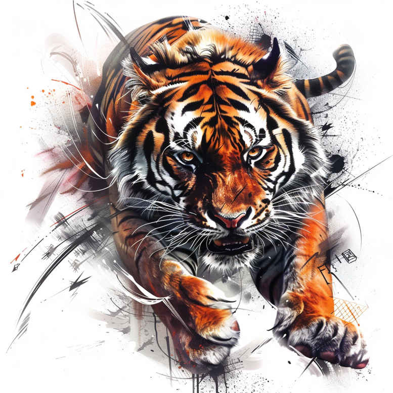tigers tattoo design ideas surreal elegant killer for upper arm