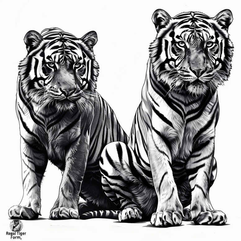 tigers tattoo design ideas glossy elegant killer symbol of strength