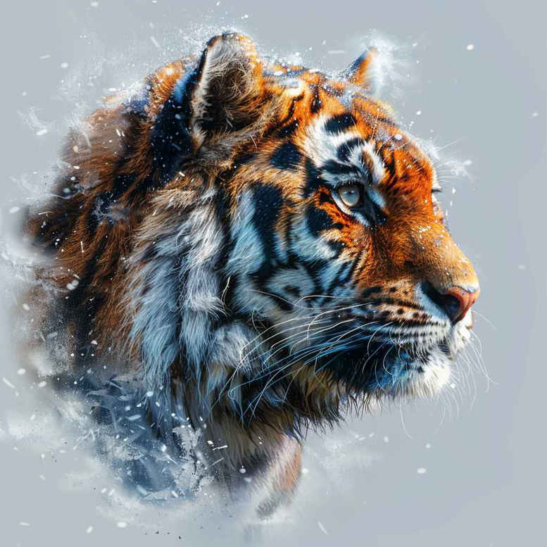 tigers tattoo design ideas Realim light and shadow play feline strength for shoulder