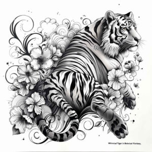 tigers tattoo design ideas vivid jungle ruler represents resilience