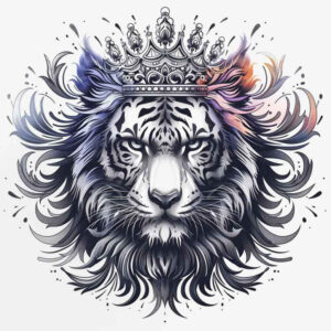 tigers tattoo design ideas Realism seamless blend orange fury represents perseverance