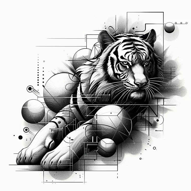 tigers tattoo design ideas smooth primal energy symbolising courage