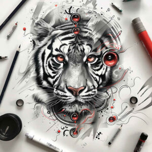 tigers tattoo design ideas solid blacks primal glare for hand