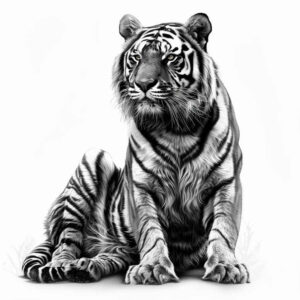 tigers tattoo design ideas Realism anatomical accuracy sacred beast for behind ear