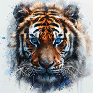 tigers tattoo design ideas Surrealism metamorphosis sacred beast meaning perseverance