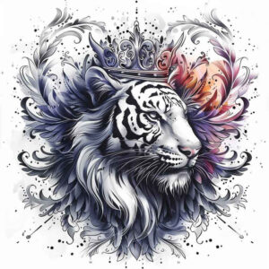 tigers tattoo design ideas ornamental silent hunter embodying determination