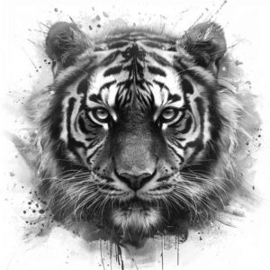 tigers tattoo design ideas Realism inner glow silent hunter for side