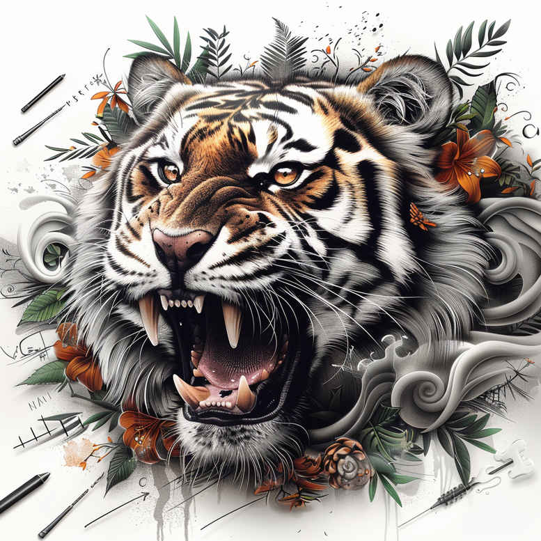 tigers tattoo design ideas high-key tiger force for spine