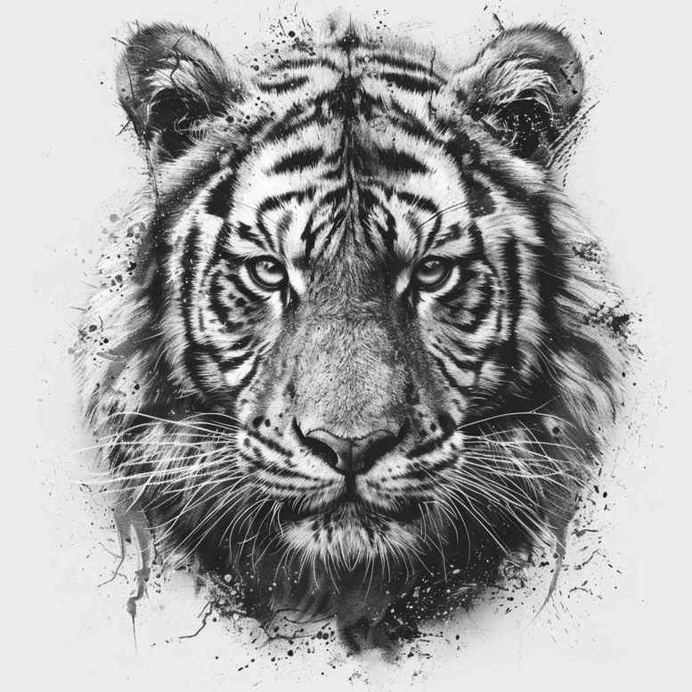 tigers tattoo design ideas bold highlights wild majesty for foot