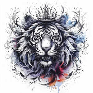 tigers tattoo design ideas Realism color precision wild stripes represents strength