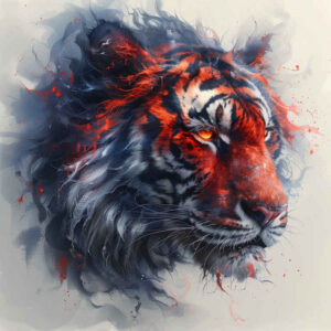 tiger-nature-motif – tattoo design ideas free ai generated – realism-skin-illusion – for-chest – Gallery: tigers-inkby-ai